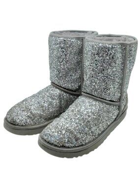 UGG~Cosmos Hyper Glitter~CLASSIC SHORT SHEARLING SPARKLY SEQUIN BOOTS Sz 9